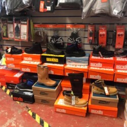 An image of a range of boots we offer