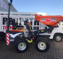 An image of a dumper we offer for hire