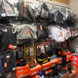 An image of a range of work wear we offer