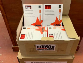 An image of some permanent markers we have on offer