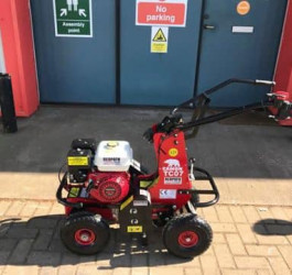 An image of a turf cutter we offer for hire